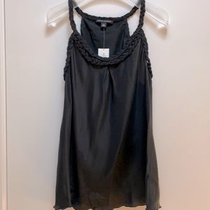 Banana Republic silk braided tank